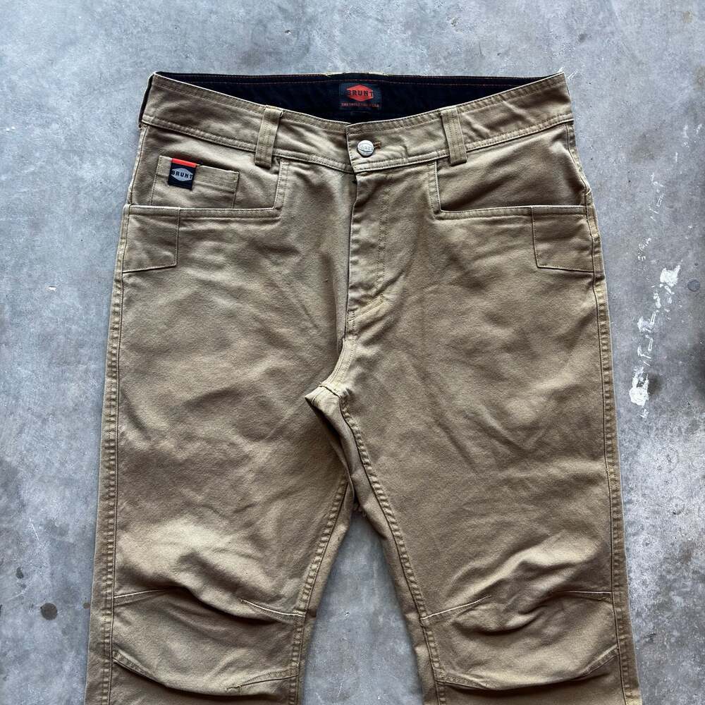BRUNT The Marin Work Pants in Khaki 32 x 32 - Picture 5 of 6